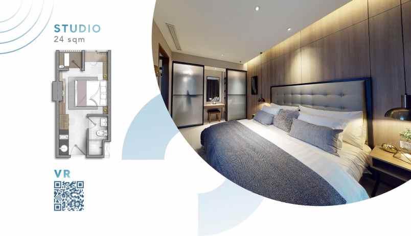 jual newton 2 type studio 1br dan 2br