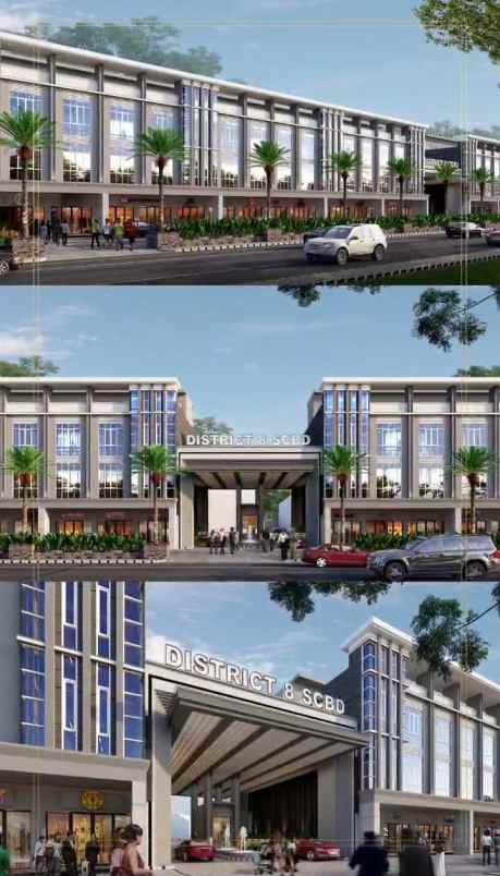 jual ruko bisnis komplek district 8 scbd sunggal