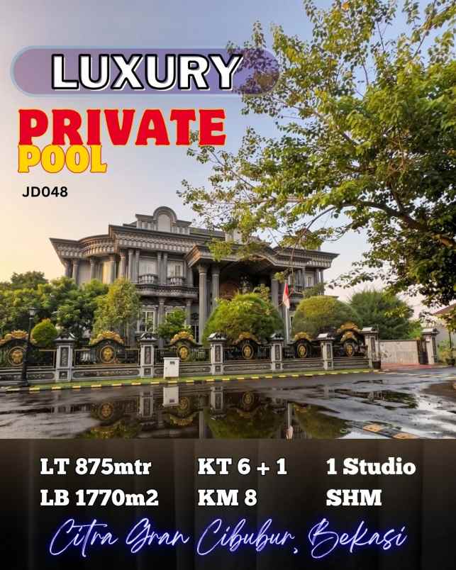 jual rumah sultan citra grand cibubur jatikarya bekasi