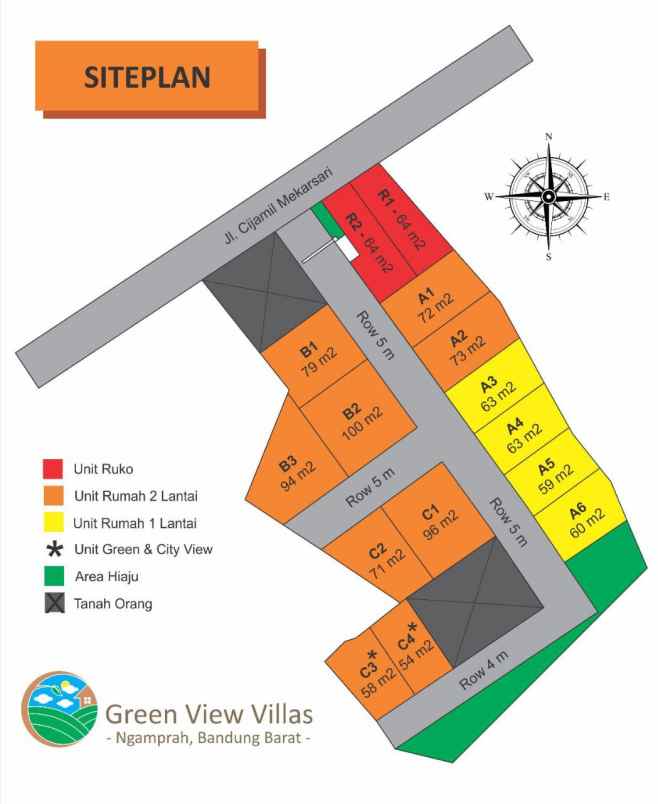 perumahan syariah dekat stasiun kcic murah