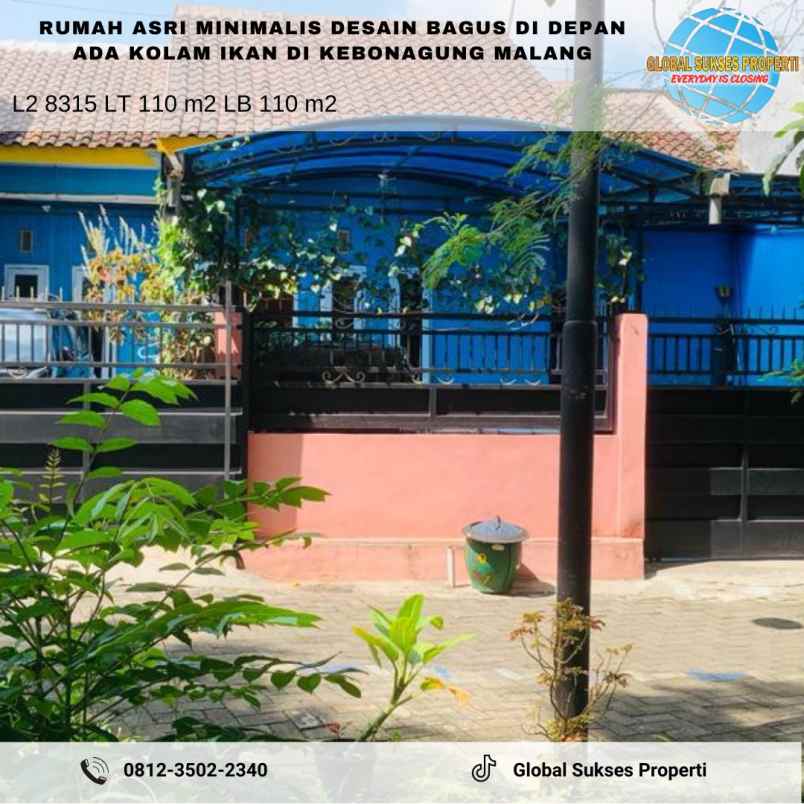 rumah bagus harga baik di kebonagung kabupaten malang