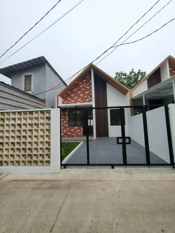 rumah baru design scandinavian di ciputat tangsel