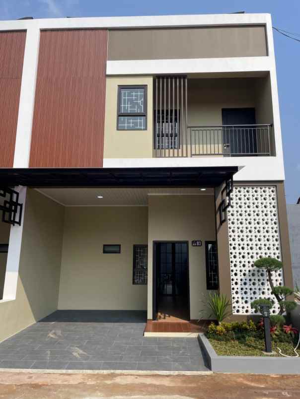 rumah cluster 2 lantai strategis di kukusan depok