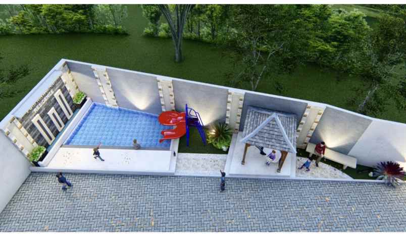 rumah cluster 870 jutaan di cisalak cimanggis depok