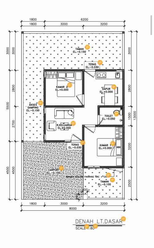 rumah dan villa di agro wisata anyer