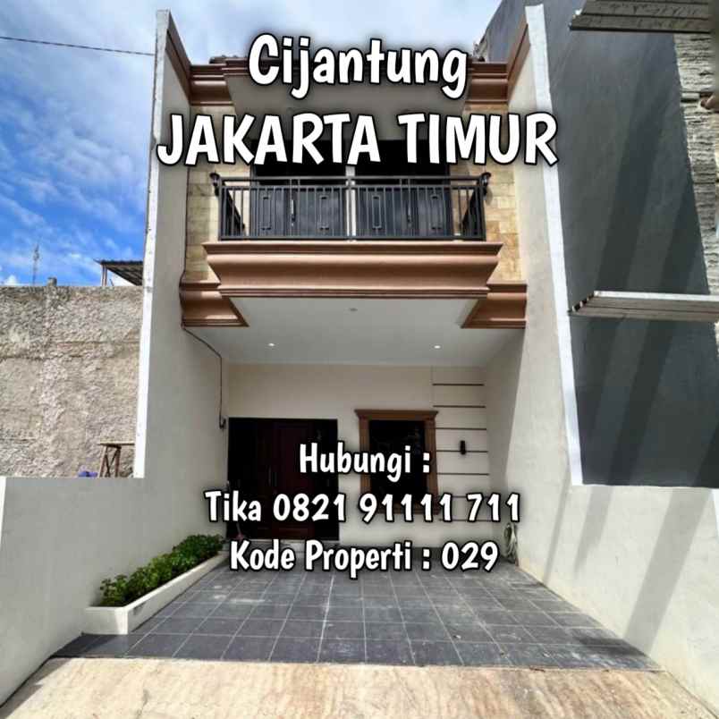 rumah dekat lrt pasar rebo cijantung jakarta timur