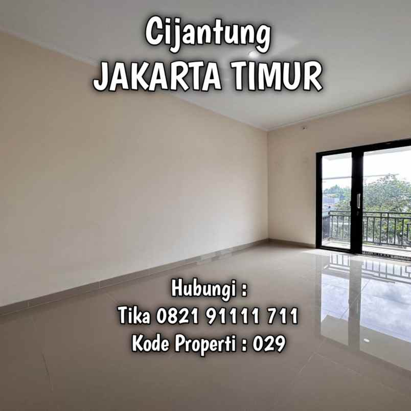 rumah dekat lrt pasar rebo cijantung jakarta timur