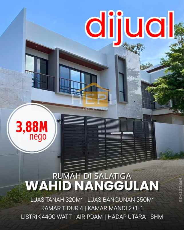 rumah dijual di salatiga wahid nanggulan
