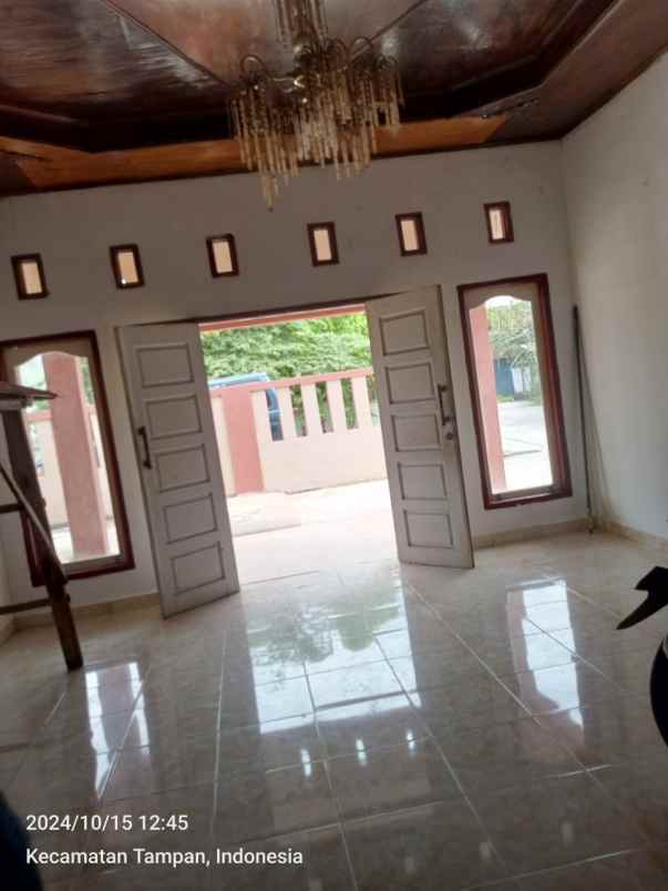 rumah dijual jl rawa bening arengka cash 300 juta