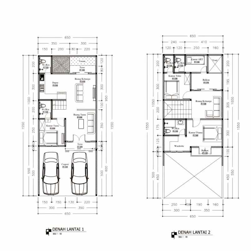 rumah european classic non cluster dekat tol andara