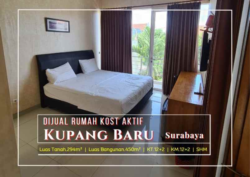 rumah kost aktif di kupang baru surabaya
