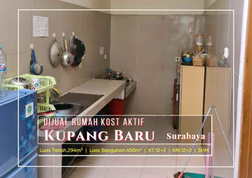 rumah kost aktif di kupang baru surabaya