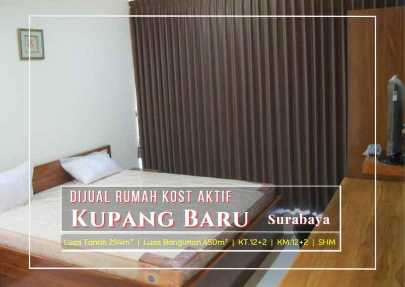 rumah kost aktif di kupang baru surabaya