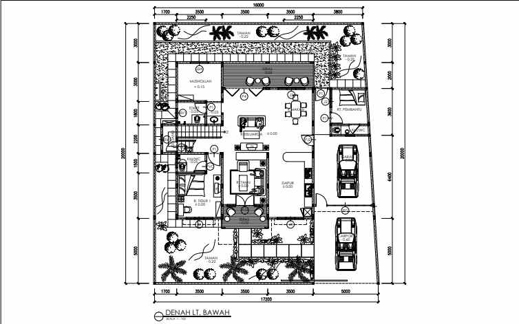 rumah mewah 2 lantai di cipaku kota bogor
