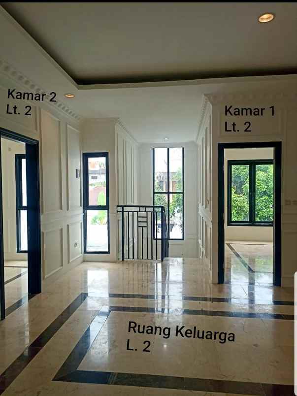 rumah mewah siap huni di ciganjur ada pool dan gazebo
