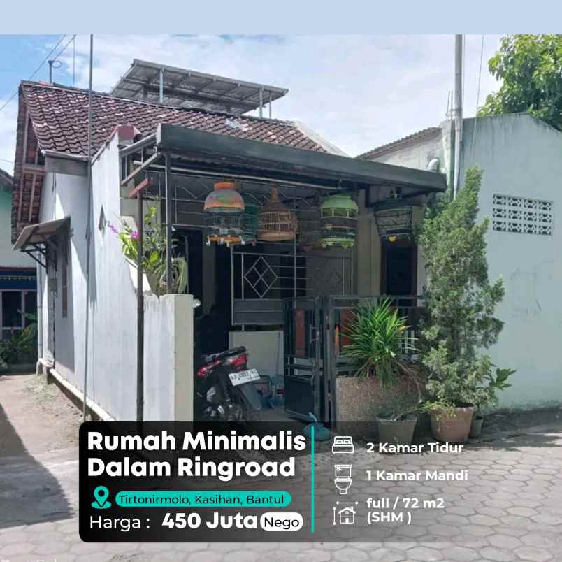 rumah minimalis dalam ringroad dekat kampus pgri jogja