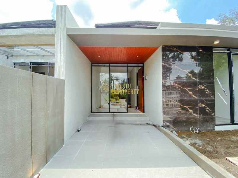 rumah modern siap huni di jogja utara ngaglik sleman