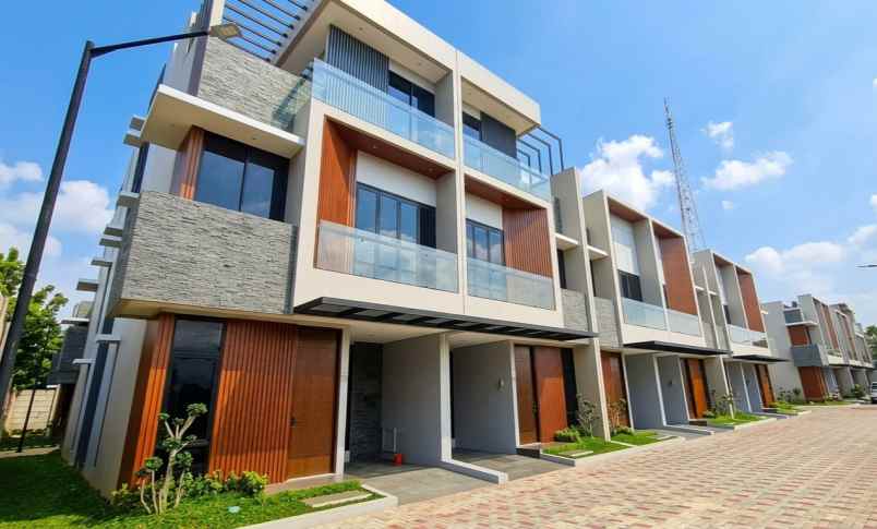 rumah modern siap huni di meruya dekat kampus mercu