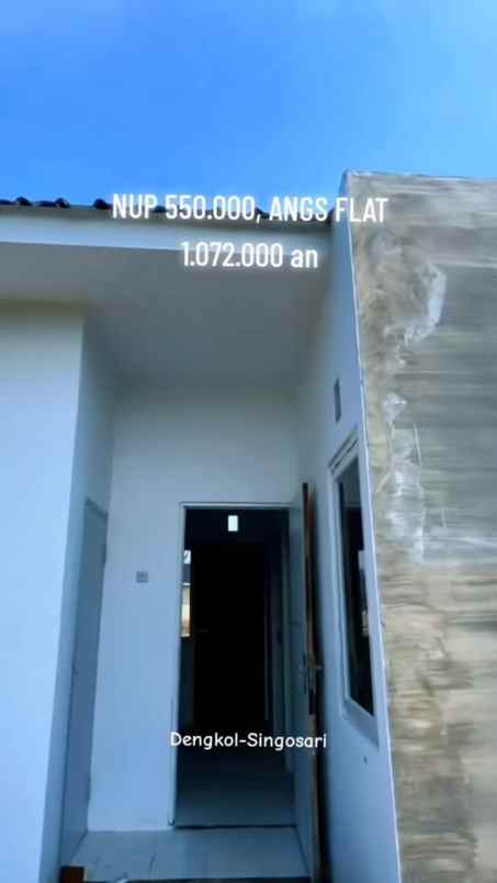 rumah subsidi 166 juta lokasi dengkol singosari