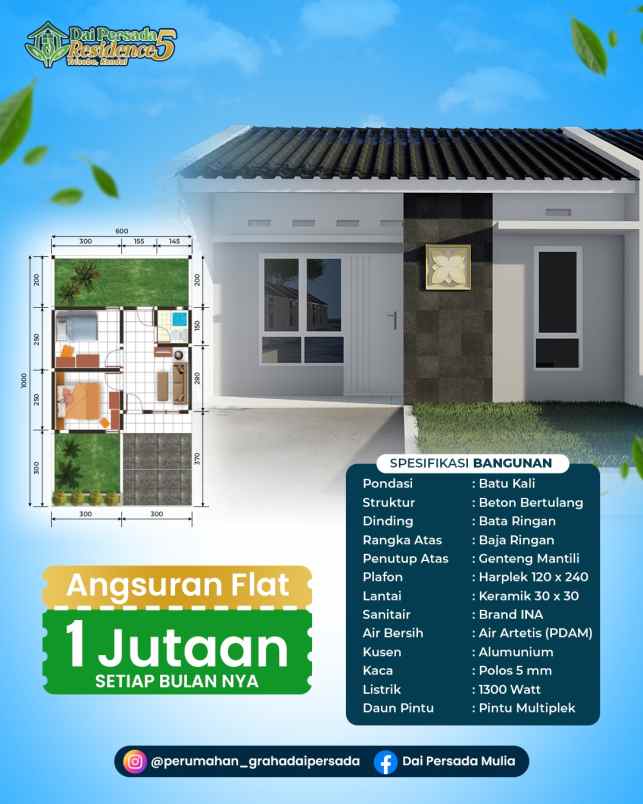 rumah subsidi di trosobo boja kab kendal