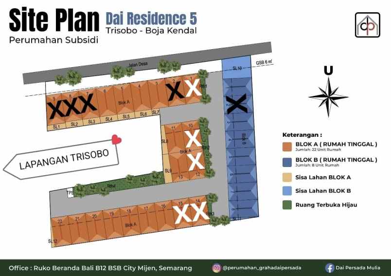 rumah subsidi di trosobo boja kab kendal