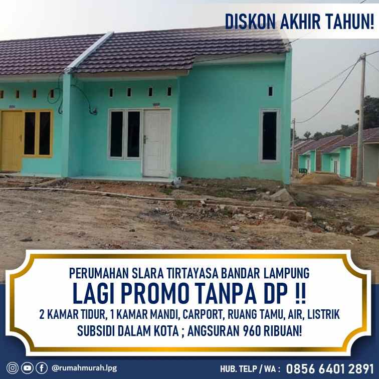 rumah subsidi tanpa dp sukabumi bandar lampung