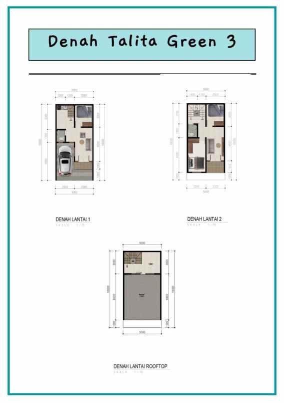 rumah talita green 3 jagakarsa bisa custom akses mobil