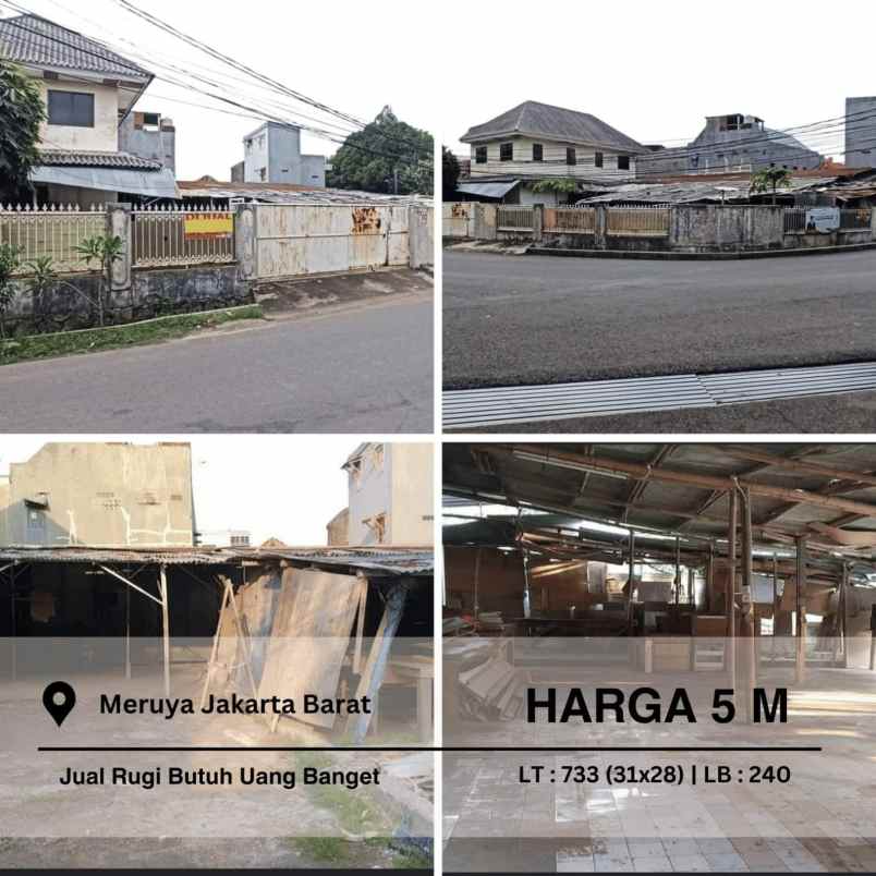 rumah tua murah di kav dki jakarta