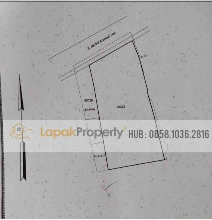 tanah jl jend ahmad yani cicadas