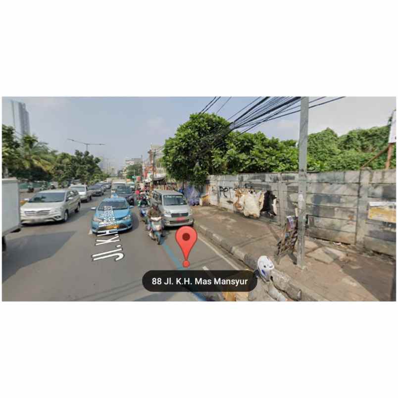 tanah jl kh mas mansyur kebon