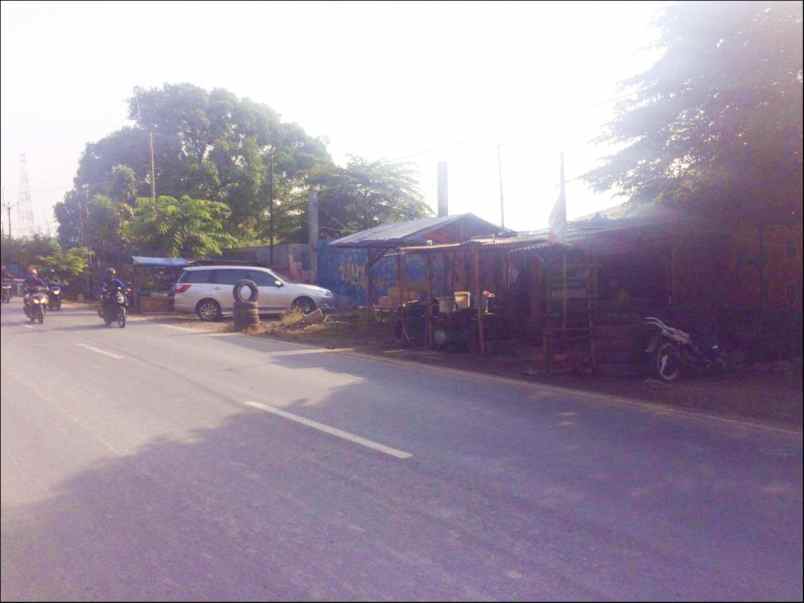 tanah jln raya cikarang