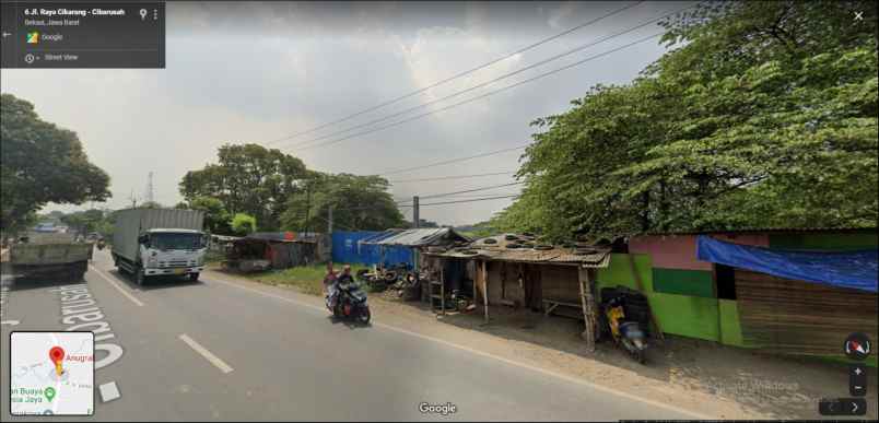 tanah jln raya cikarang