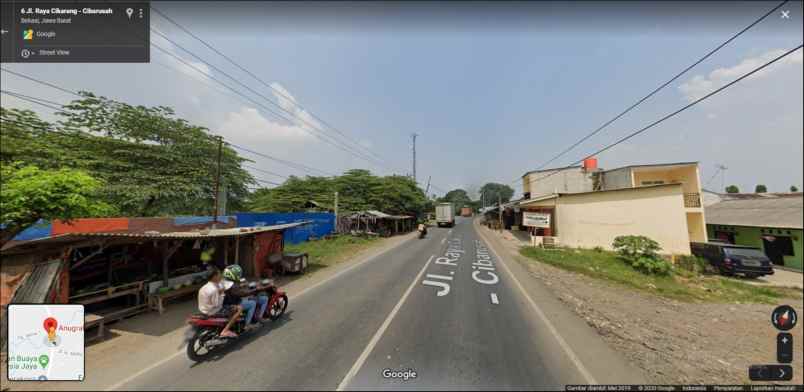 tanah jln raya cikarang