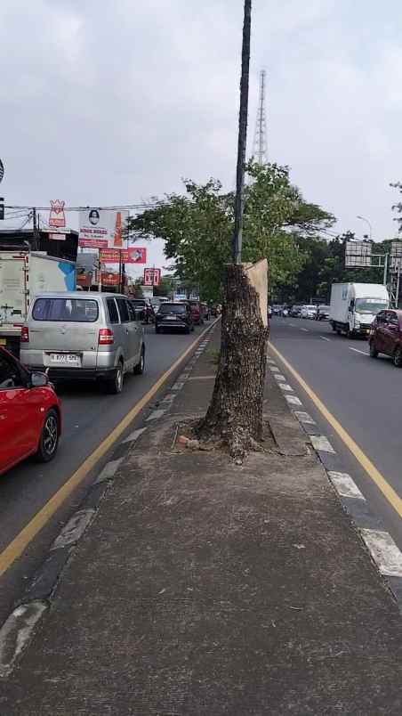 tanah komersial di jl alternatif cibubur depok