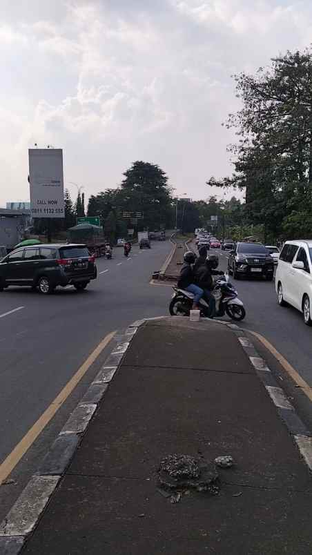 tanah komersial di jl alternatif cibubur depok