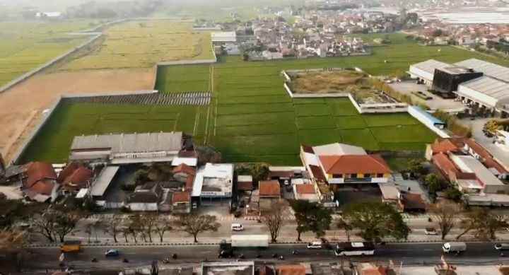 tanah sawah hanya 4 km dari tol cileunyi bandung