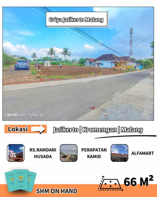 tanah shm di kab malang jatikerto