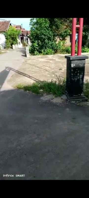 tanah strategis pinggir jl desa