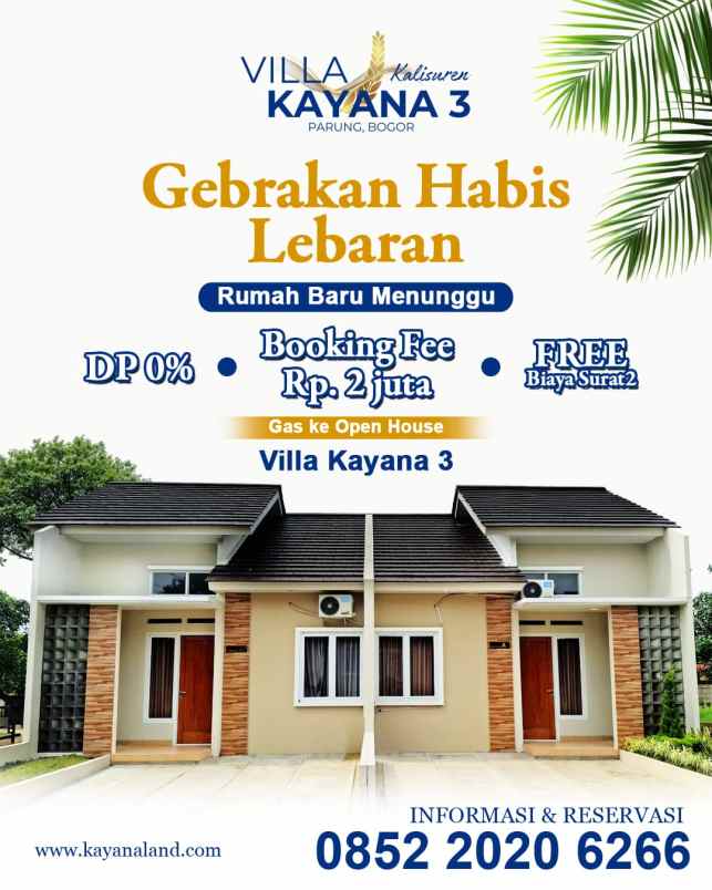 cluster villa kayana 3