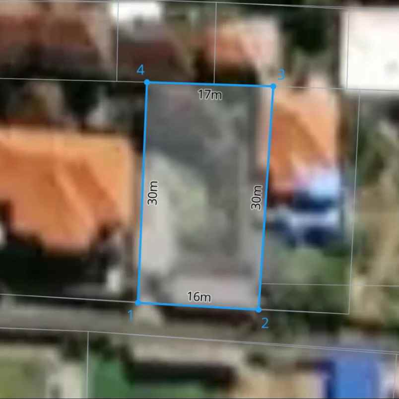 dijual 4 83 are jl drupadi sumerta klod renon denpasar