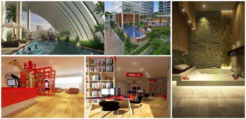 dijual apartemen l avenue jakarta selatan corner unit