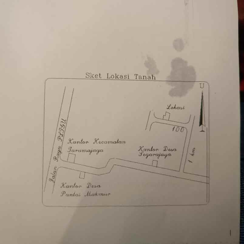dijual cepat sebidang tanah