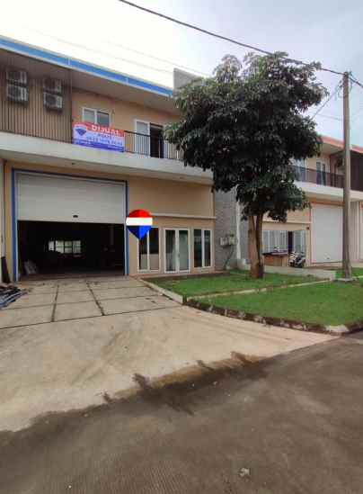 dijual gudang dan office di bizpoint cikupa tangerang