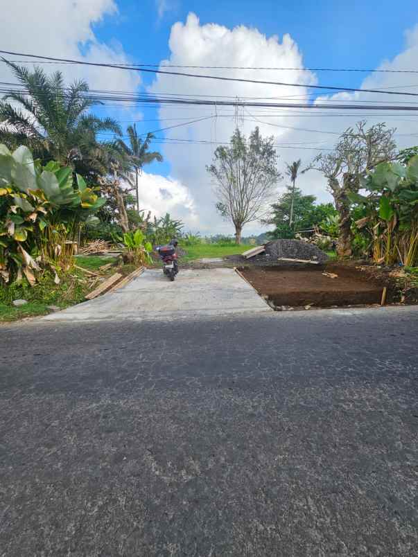 dijual lahan zona kuning gianyar bali
