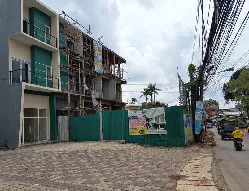 dijual ruko gudang kantor jalan radar auri cimanggis