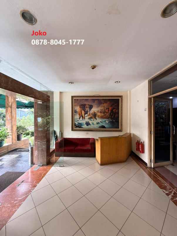 dijual ruko gudang kantor kebayoran baru