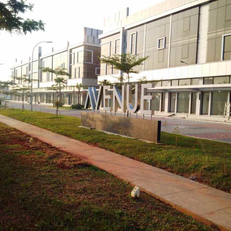 dijual ruko gudang kantor ruko avenue jgc jakarta