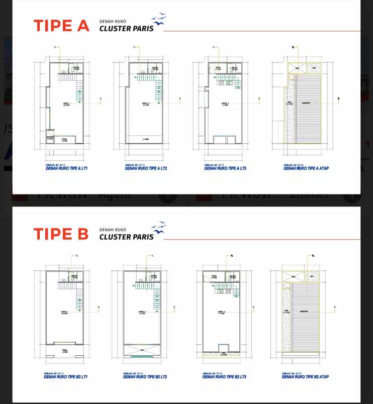 dijual ruko gudang kantor sawojajar mas