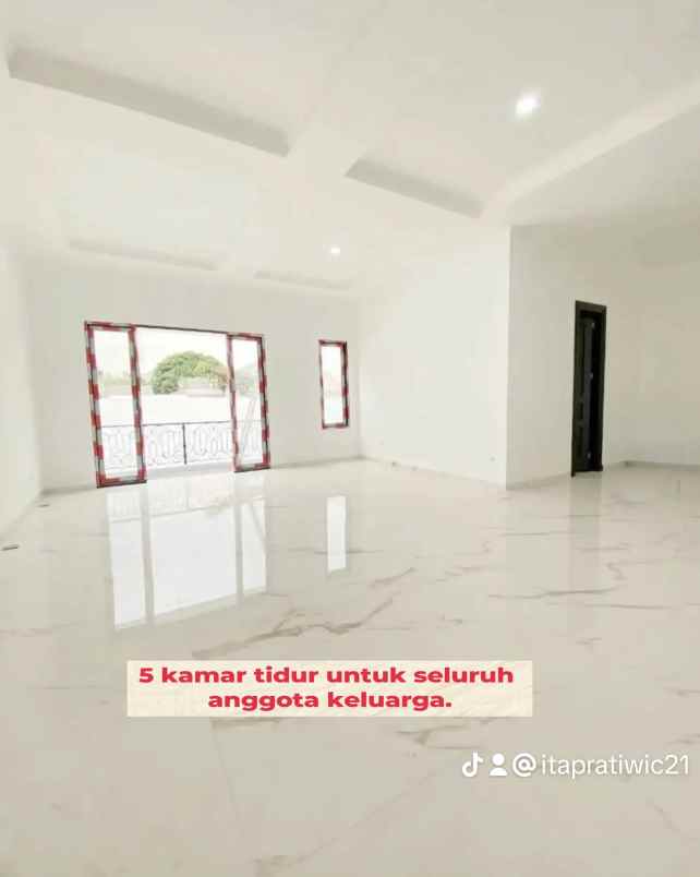dijual rumah bintao sektor 9 tangerang