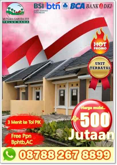 dijual rumah boulevard teluk naga